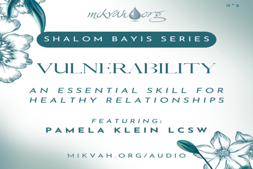 Shalom Bayis Series, Ep One, Vulnerability with Pamela Klein, LCSW