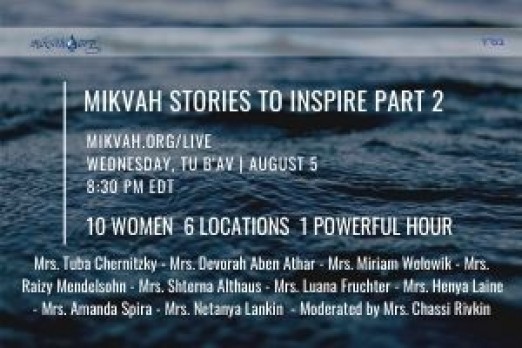 Mikvah Stories to Inspire, Part 2