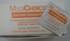 Nail Polish Remover Wipes (10 pcs)