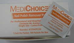 Nail Polish Remover Wipes (50 pcs)